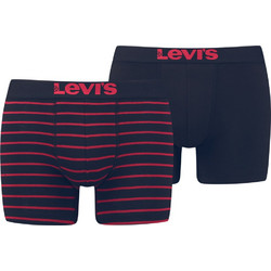 Levi's Ανδρικά Μποξεράκια Σετ 2Pack Navy Μπλε 905011001
