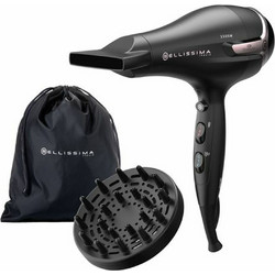 Bellissima K9 2500DC Μαύρο,Ροζ & Χρυσό Πιστολάκι Μαλλιών με Φυσούνα 2300W