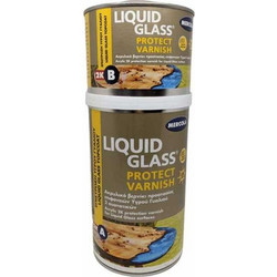 Mercola Liquid Glass Protect Varnish Ρητίνη Υγρού Γυαλιού 2 Συστατικών 1lt