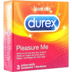Durex Pleasuremax Προφυλακτικά με Ραβδώσεις & Λιπαντικό 4x3τμχ
