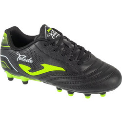Joma Toledo 2501 TF TOJS2501FG Παιδικά Ποδοσφαιρικά Παπούτσια με Σχάρα Μαύρα Lime