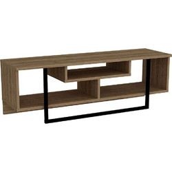 Hanah Home Έπιπλο Τηλεόρασης Ξύλινο Καρυδί Μ119.4xΠ35.2xΥ40.2cm Asal 875ZNA3047