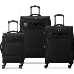Delsey Vanguard 400398500 Σετ Βαλίτσες 3τμχ Μαύρες