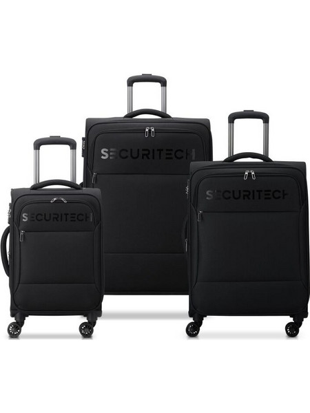 Delsey Vanguard 400398500 Σετ Βαλίτσες 3τμχ Μαύρες