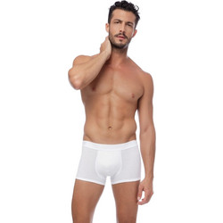 Minerva Ανδρικά Μποξεράκια Σετ 2Pack Λευκά 90-20519-005