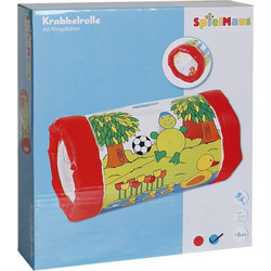 SpielMaus Φουσκωτή Κυλινδρική Κουδουνίστρα Κόκκινη