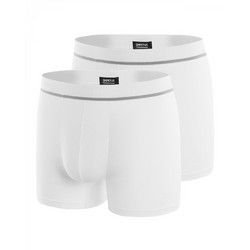 Impetus Ανδρικά Μποξεράκια Σετ 2Pack Λευκά P2203020