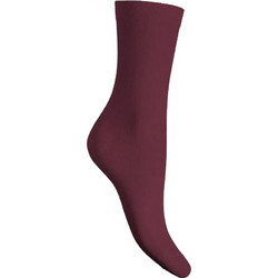 Walk Βαμβακερές Γυναικείες Κάλτσες Μπορντό 1Pack W130-27
