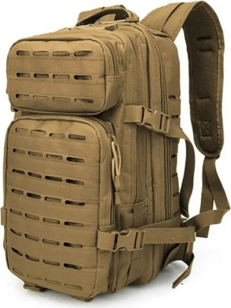 Tradesor Αδιάβροχο Στρατιωτικό Σακίδιο 25lt Μπεζ XS8057-6
