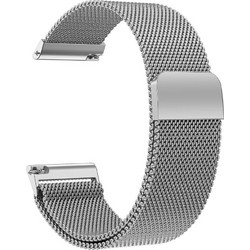 Ksix Metal Λουράκι Μεταλλικό Silver (Universal 22mm)