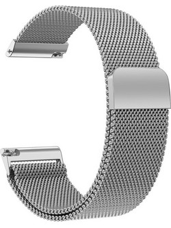 Ksix Metal Λουράκι Μεταλλικό Silver (Universal 22mm)