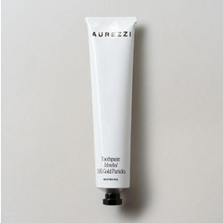 Aurezzi Menthol 24K Gold Particles Οδοντόκρεμα για Λεύκανση 75ml