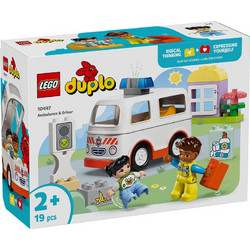 Lego Duplo Ambulance & Driver για 2+ Ετών 10447