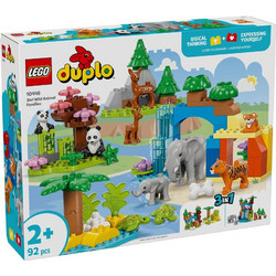 Lego Duplo 3in1 Wild Animal Families για 2+ Ετών 10446