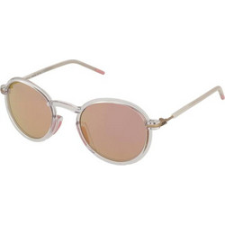 Julbo Around Ανδρικά Γυαλιά Ηλίου Στρογγυλά Μεταλλικά Διαφανή με Καφέ Φακό