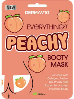 Derma V10 Peachy Booty Ενυδατική Μάσκα Σώματος