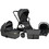 Bebe Stars Onyx Καρότσι Μωρού 3 σε 1 Grey