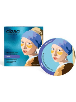 Dizao Natural Gold Eye Patches για Ενυδάτωση με Εκχύλισμα Σαλιγκαριού 60τμχ