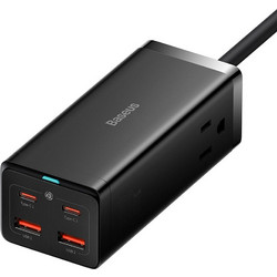 Baseus Wall Charger Powerstrip Βάση Φόρτισης με Καλώδιο USB-C με 2 Θύρες USB-A & 2 Θύρες USB-C 100W