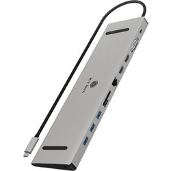 Icy Box IB-DK2106A-CPD USB-C Docking Station με HDMI PD Ethernet