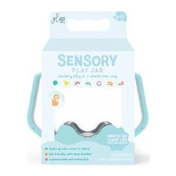 Glo Pals Sensory Jar Blue Frosty Fun