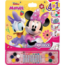 AS Company Disney Minnie Σετ Ζωγραφικής 41.5x35x0.88cm 21τμχ 1023-62733