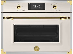 Bertazzoni F457HERMWTAG Εντοιχιζόμενος Φούρνος Μικροκυμάτων με Grill 38lt Μπεζ