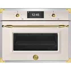 Bertazzoni F457HERMWTAG Εντοιχιζόμενος Φούρνος Μικροκυμάτων με Grill 38lt Μπεζ