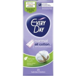 EveryDay All Cotton Normal Σερβιετάκια για Ελαφριά Ροή από Βαμβάκι 20τμχ
