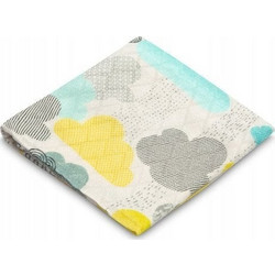 Sensillo Clouds Πάνα Αγκαλιάς από Μουσελίνα Πολύχρωμη 75x75cm
