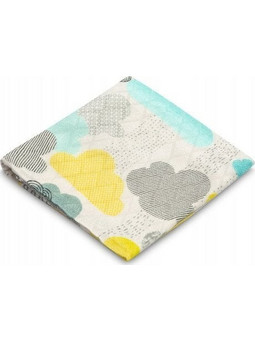 Sensillo Clouds Πάνα Αγκαλιάς από Μουσελίνα Πολύχρωμη 75x75cm