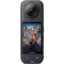 Insta360 X5 Action Camera 8K 360° με WiFi και Οθόνη Μαύρη