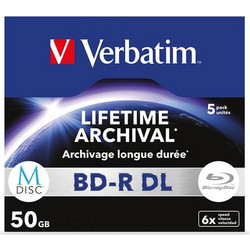 Verbatim 43845 Εγγράψιμο BD-R 6x Dual Layer 50GB