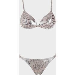 Gsecret Bikini Set Τριγωνάκι Animal Print Ασημί 6242-32982
