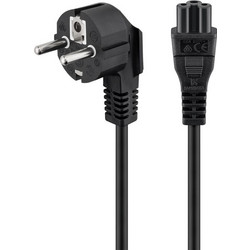 Goobay 44877 Καλώδιο Τροφοδοσίας Schuko to IEC C5 3m