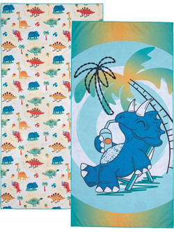 Kentia Float 251 Παιδική Πετσέτα Θαλάσσης Microfiber Μπλε 70x140cm 77970