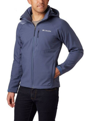 Columbia Αθλητικό Ανδρικό Μπουφάν Χειμωνιάτικο Softshell Αντιανεμικό Πετρόλ 1516251-479
