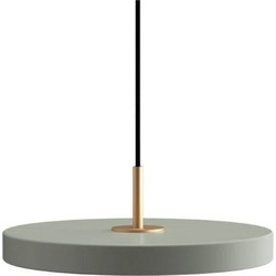 Umage Asteria Plus Mini Κρεμαστό Φωτιστικό Οροφής Μονόφωτο LED με Θερμό Λευκό Φως Μπρονζέ 2295