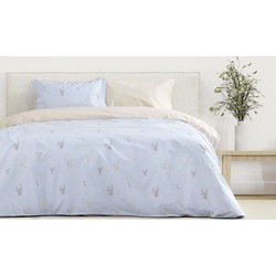 Kocoon Σετ Σεντόνια Υπέρδιπλα Βαμβακερά 240x270 Iris Ciel Beige