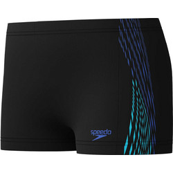 Speedo Αθλητικό Παιδικό Μαγιό Boxer για Αγόρι Μαύρο Τιρκουάζ 8003169-18415