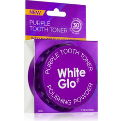 White Glo Purple Tooth Toner Πούδρα Λεύκανσης Δοντιών 30gr