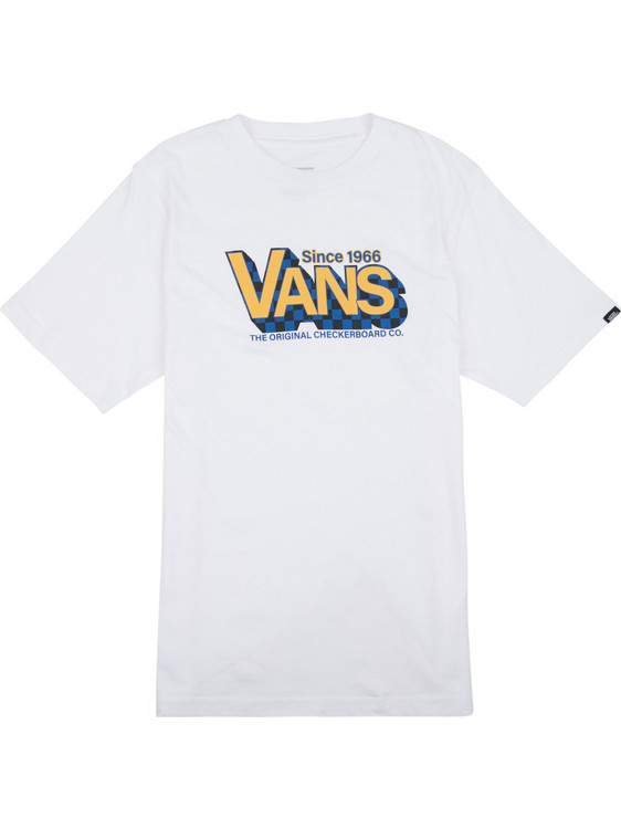 Vans Παιδικό T-Shirt Κοντομάνικο Λευκό VN000MK6-WHT1