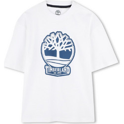 Timberland Παιδικό T-Shirt Κοντομάνικο Λευκό T60422-10P