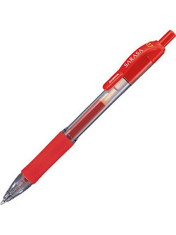 Zebra Sarasa Στυλό Gel 0.7mm Κόκκινο ZB-46830