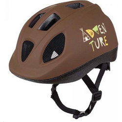 Polisport Adventure Παιδικό Κράνος Ποδηλάτου Πόλης Καφέ