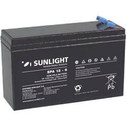 Sunlight SPA12-6 Μπαταρία VRLA-AGM 12V 6Ah
