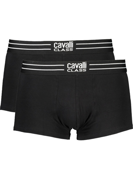 Cavalli Class Ανδρικά Μποξεράκια Σετ 2Pack Μαύρα QXO01JJD003-05051