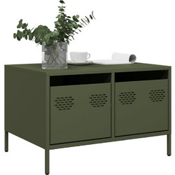 vidaXL Έπιπλο Τηλεόρασης Μεταλλικό N / A Μ68xΠ50xΥ43.5cm 851242