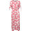 Vero Moda Midi Καλοκαιρινό Καθημερινό Φόρεμα Ροζ 10281885