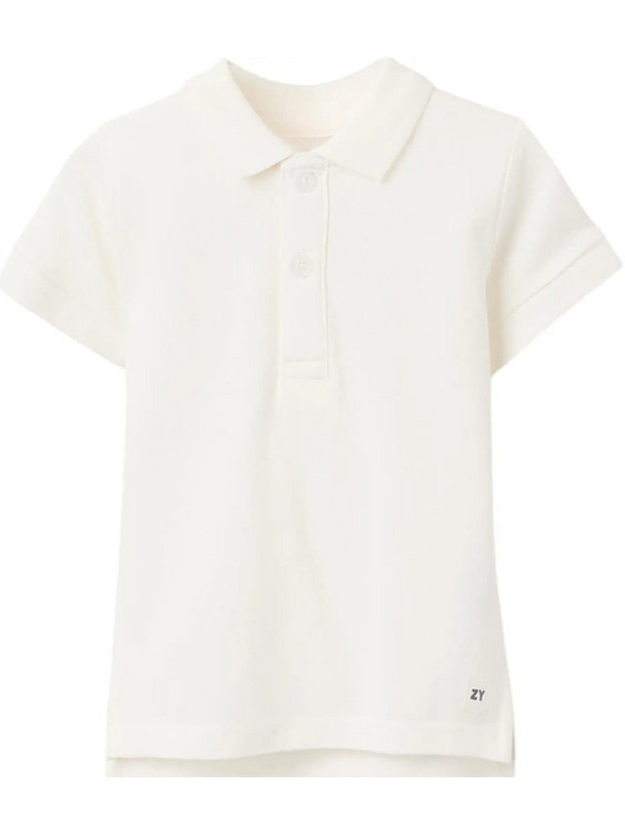 Zippy Παιδικό Polo Κοντομάνικο Εκρού 31071248041